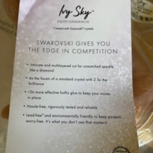 NWT Ivy Sky Swarovski® CRYSTAL BUSTIER in Black - Picture 7 of 9